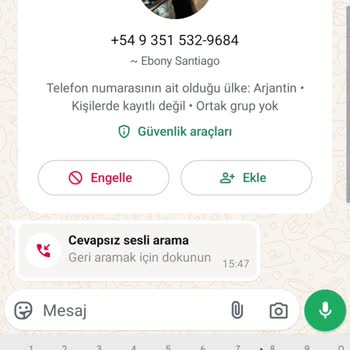 Bilinmeyen Numaradan Gelen Arama Tehlikesi