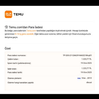 Ziraat Bankası İade İşleminde Gecikme Ve İletişim Sorunu