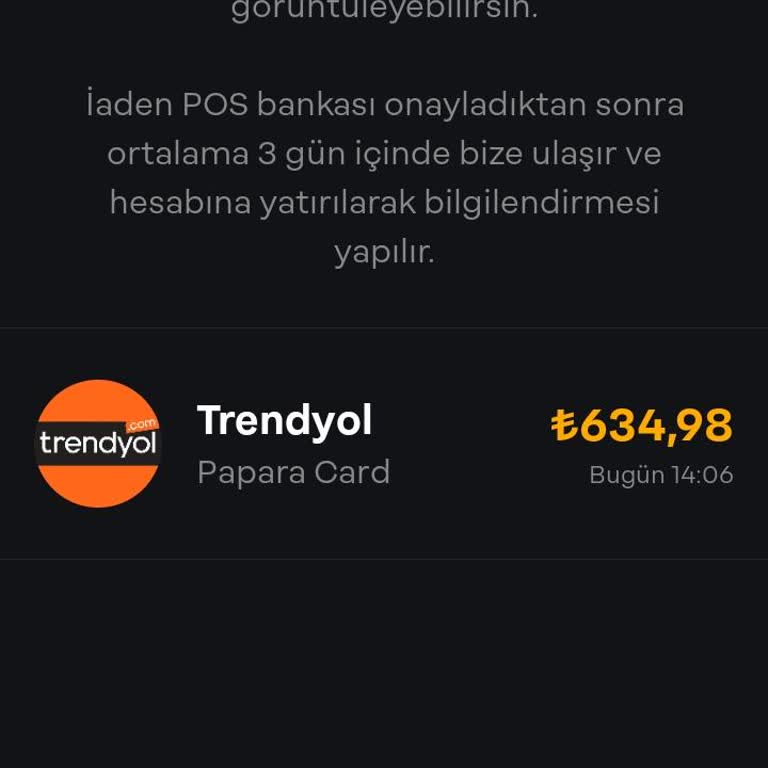 Papara İade Sürecinde Geciken Ödeme Sorunu!