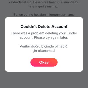 Tinder Hesabı Silinemiyor: Kalıcı Çözüm Arayışı