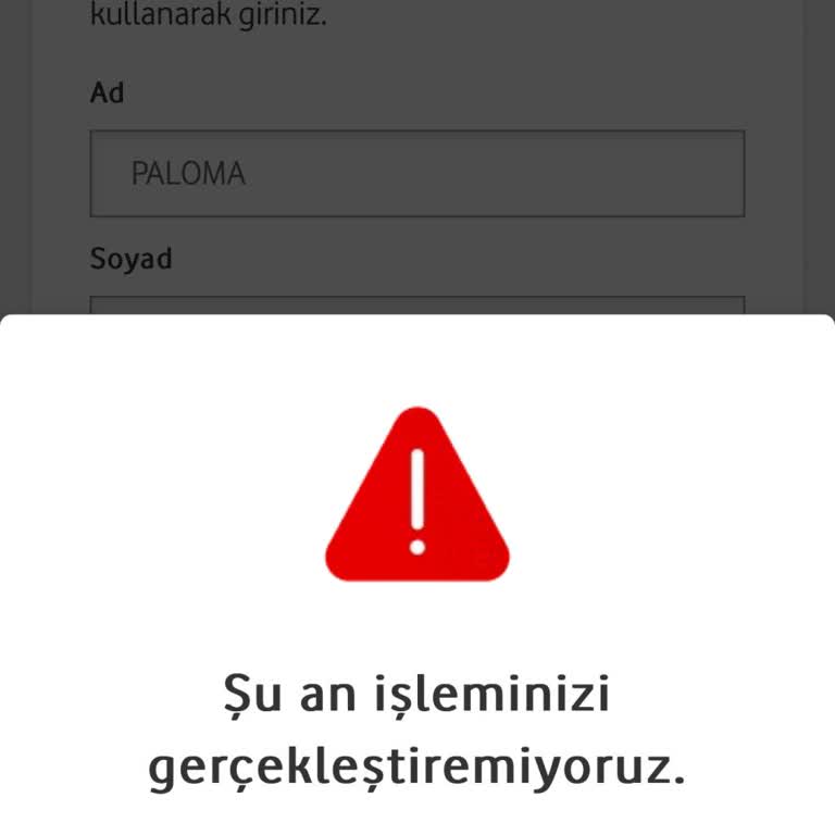 Vodafone'da Taşıma İşlemi Sorunu Ve Destek Eksikliği