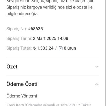 Yanıltıcı Ürün Bilgisi Ve Eksik Gönderim Sorunu