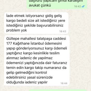 Gel Nurr Giyim'de İade Krizi: Kargo Ücreti Ve İlgisizlik!