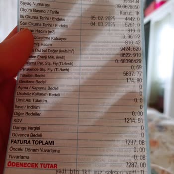 Beklenmedik Doğalgaz Faturası Şoku