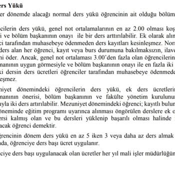 Yanlış Hesaplanan Ders Ücreti Ve İletişim Sorunları