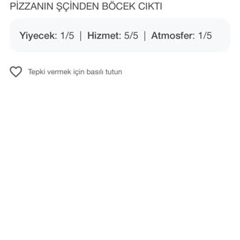 Metroport AVM'de Hijyen Skandalı: Böcekli Pizza!