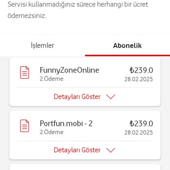 Beklenmedik Abonelik Ve Yüksek Fatura Şoku