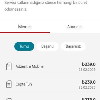 Beklenmedik Abonelik Ve Yüksek Fatura Şoku