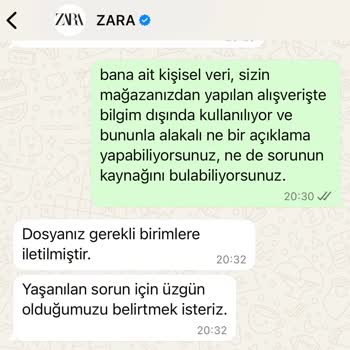 Zara Müşteri Hizmetlerinin Yetersizliği Ve İlgisizliği