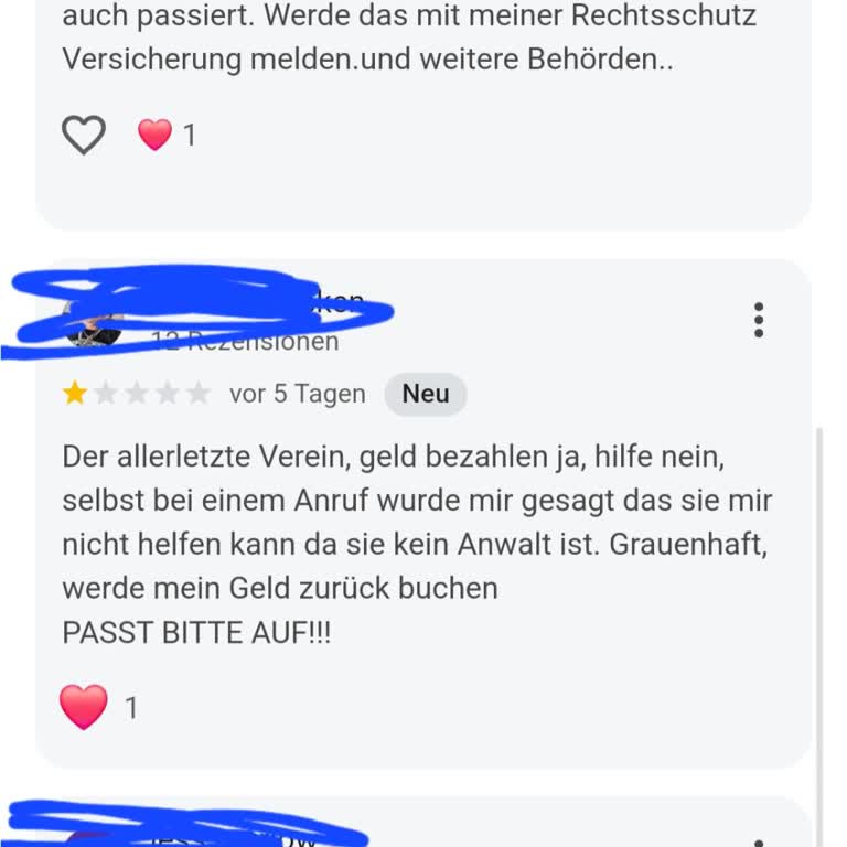 Mieterhilfe e.V. Nürnberg Betrug Vorsicht Bitte Abzocke Verein😡😡😡