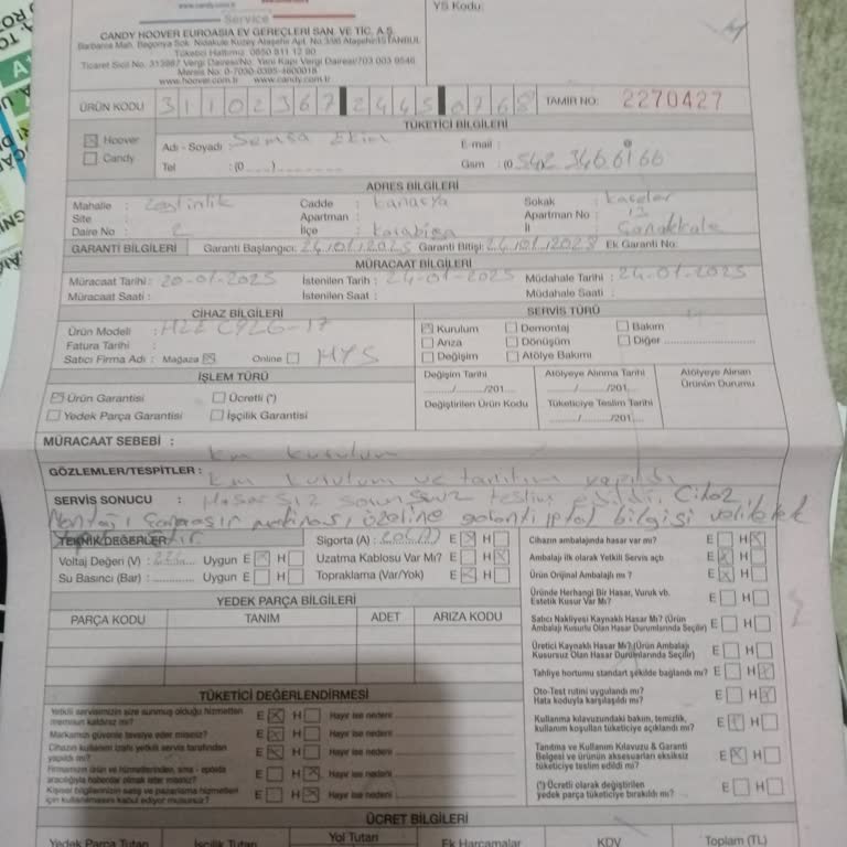 Yeni Aldığımız Makine Kıyafetleri Küçültüyor