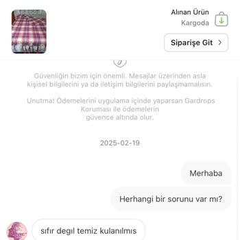 Gardrops'ta Aldığım Ürün Hasarlı Çıktı, İade Talebim Reddedildi