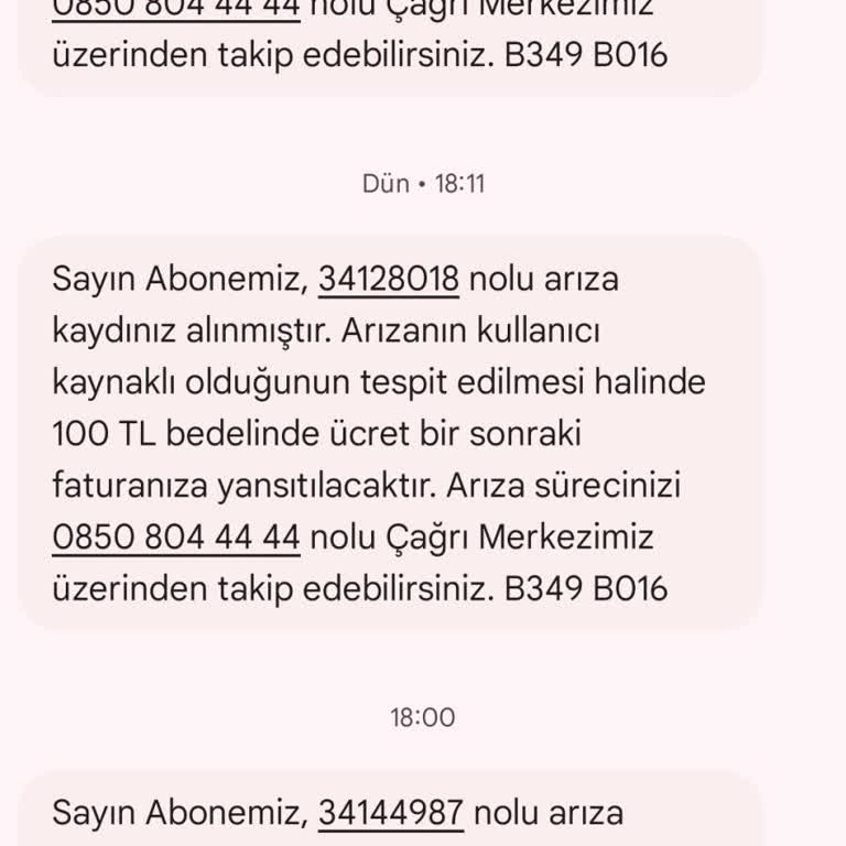 Sürekli Arıza Kaydı Ve İletişimsizlik Sorunu