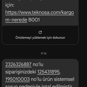 Sipariş İptali Ve Kupon İadesi Sorunu