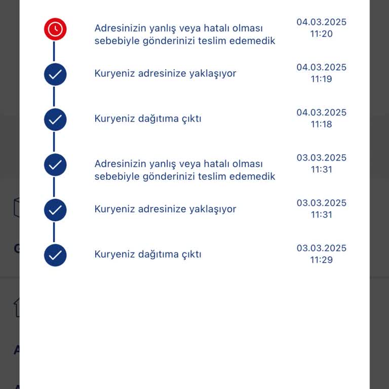 Aras Kargo İle Sürekli Adres Sorunu