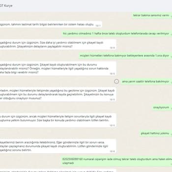 Siparişim Kayboldu Müşteri Hizmetleri Sessiz CİMER'e Şikayet Yolda