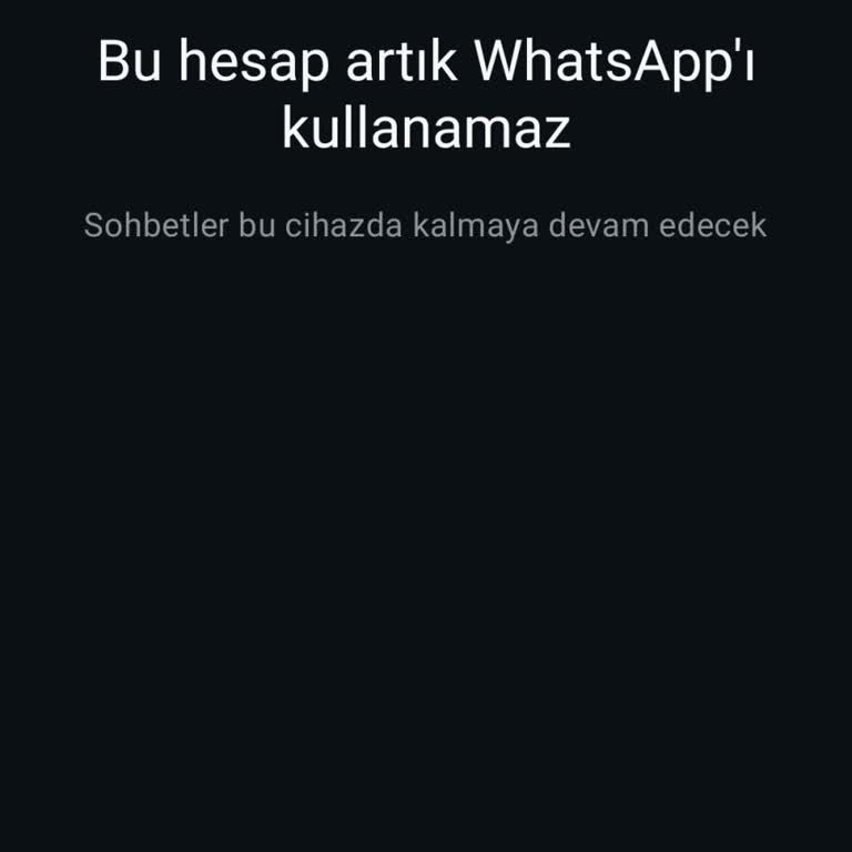 WhatsApp Hesap Engeli İş Kaybına Yol Açıyor