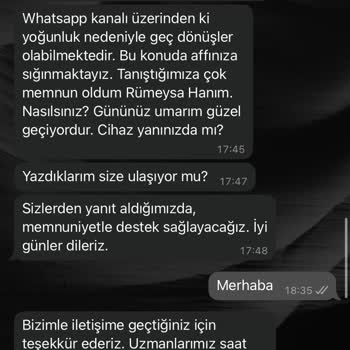 Dyson Müşteri Hizmetlerine Ulaşamıyorum