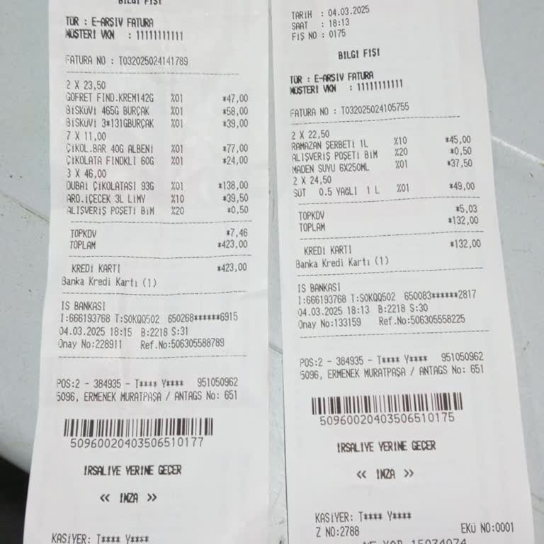 BİM'de Yanlış Fiyatlandırma Ve Fazla Ücretlendirme Sorunu