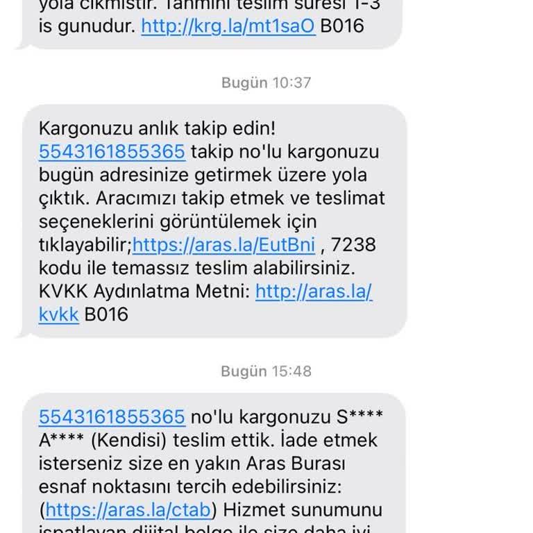 Aras Kargo Sapanca Şubesi: Teslimat Sorunları Ve Yanıltıcı Bilgilendirme