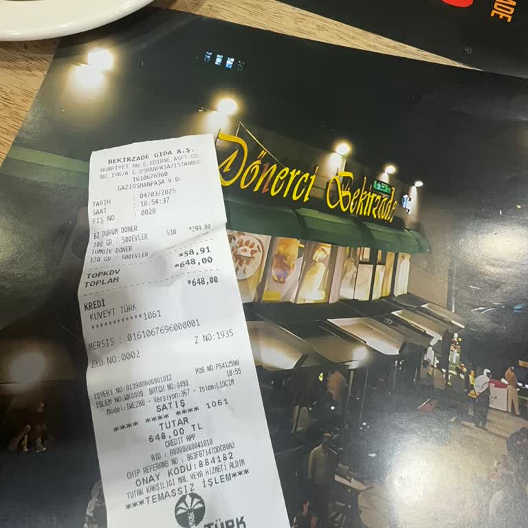 Dönerci Bekirzade'de Gramaj Şoku Ve İlgisizlik