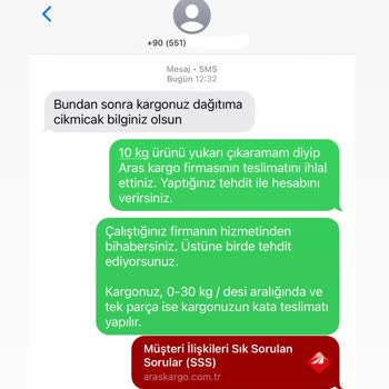 Aras Kargo'nun Teslimat Kuralları Ve Müşteri Tehdidi