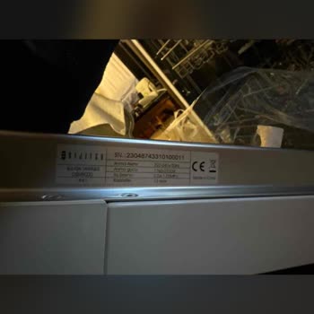 Ezilmiş Ve Kırık Bulaşık Makinesi Sorunu