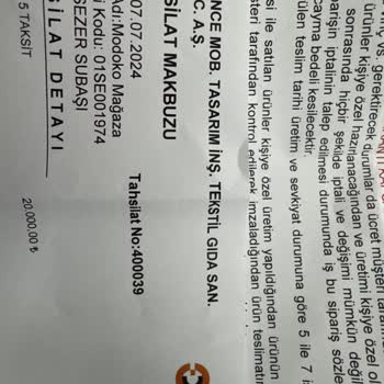 Engince Mobilya'nın Müşteri Hizmetleri Ve Ürün Kalitesi Hayal Kırıklığı