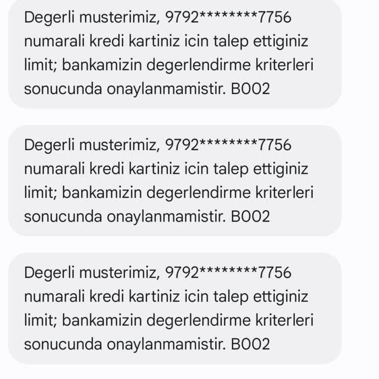 Kredi Kartı Limitimi Yanlışlıkla Düşürdüm, Eski Haline Getiremiyorum