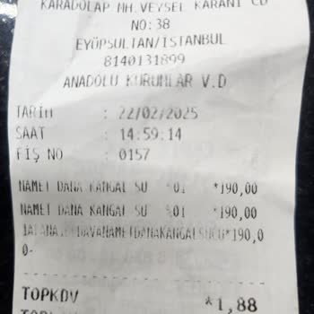 Namet Sucukta Yabancı Madde Şoku Güven Sarsıldı