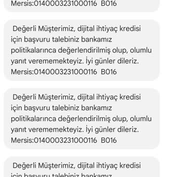 Yanıltıcı Kredi Kampanyası: Onaylanmayan Başvuru