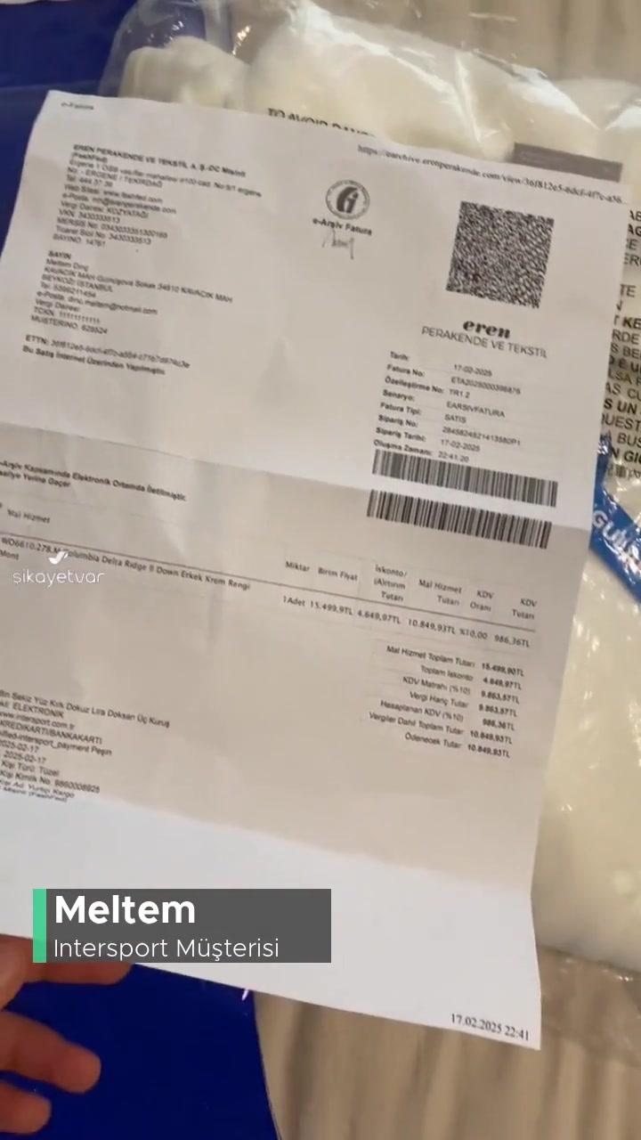 Intersport Para İadesi Alamadım Ve Mağdur Edildim! videonun kapak resmi