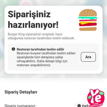 Yemeksepeti'nde İptal Edilen Siparişin Gizemi Ve İletişim Eksikliği