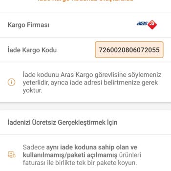 İade Sürecinde Kargo Ve Firma Sorunları