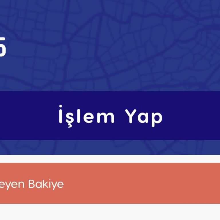 Öğrenci Kartıma Yüklenen Para Halen Beklemede