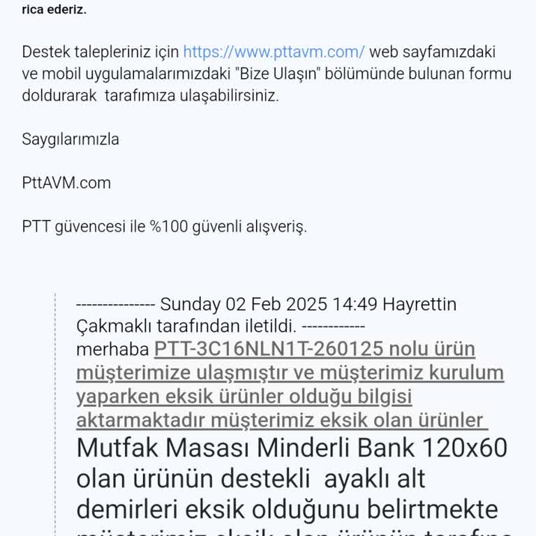 Eksik Parça Krizi: Epttavm'den 1 Aydır Yanıt Yok