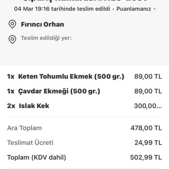 Yanık Plastik Kokusu Ve Deterjan Tadında Islak Kek: Yemeksepeti'nden Hayal Kırıklığı