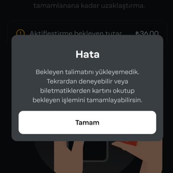 Papara İstanbul Kart Yükleme Sorunu