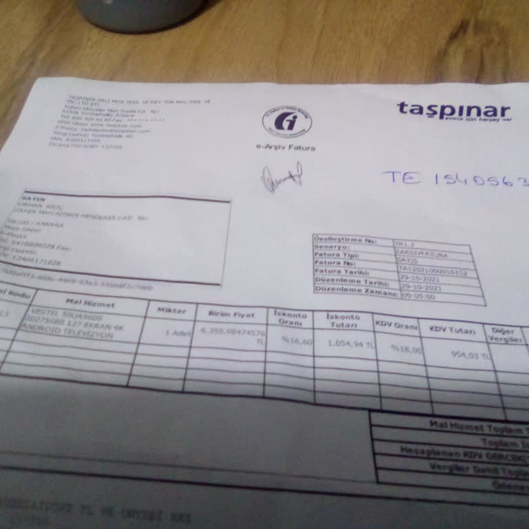 Sigorta Kapsamındaki Televizyon İçin Yüksek Onarım Ücreti Talebi