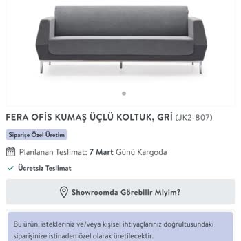 Vivense Beklentilerin Altında Kalan Ofis Koltuğu: Yanıltıcı Ürün Ve Uzun Teslimat Süresi