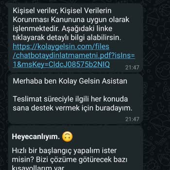 Kolay Gelsin Kargo Takip Sorunu