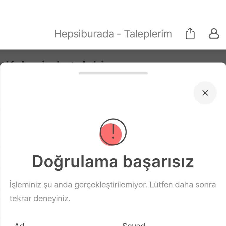 Monster Monitör İade Sürecinde Doğrulama Sorunu