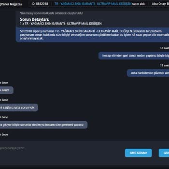 Hesap Satın Alma Sonrası Mağduriyet