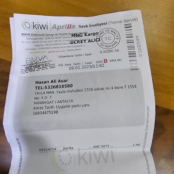 Aprilla Tıraş Makinesi İade Sorunu