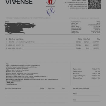 Vivense'den Aldığımız Baza Kısa Sürede Arızalandı