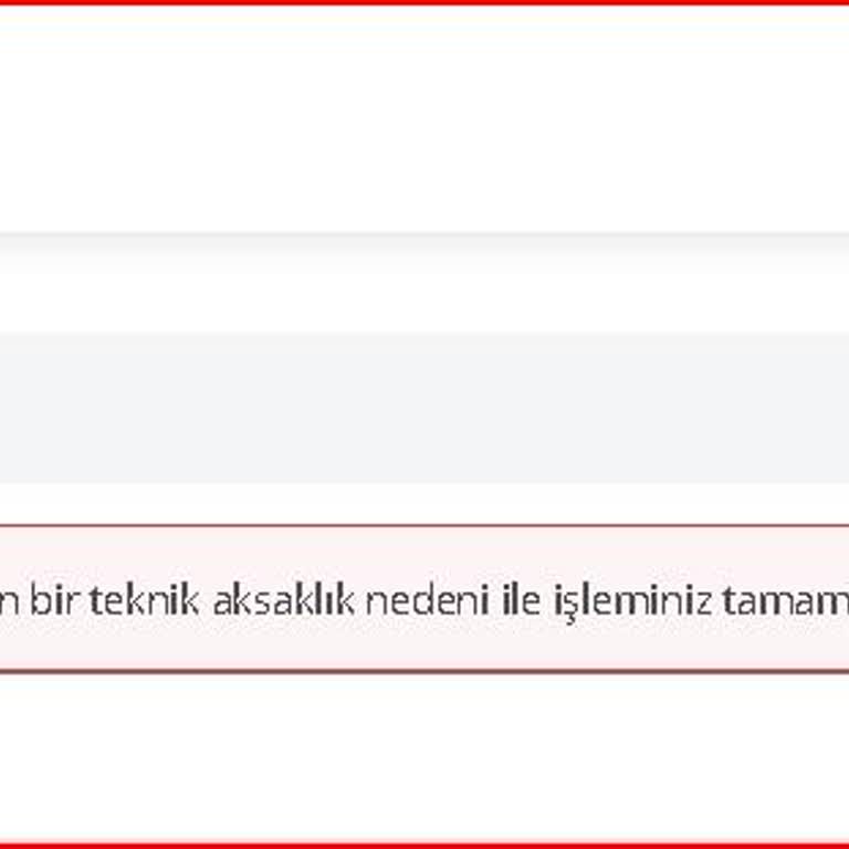 E-Devlet'te Teknik Aksaklık Sorunu: Acil Çözüm Bekleniyor