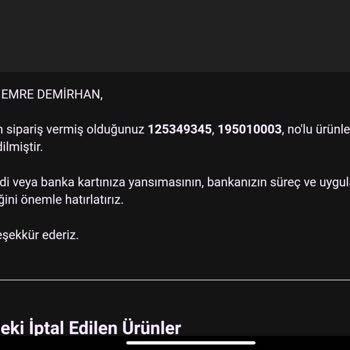 Teknosa İptal Edilen Sipariş Ve Kupon Mağduriyeti