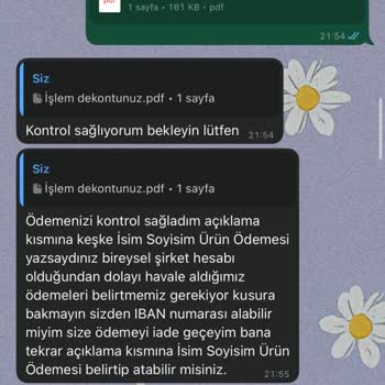 Yanlış Bilgiyle İade Talebi Ve İade Edilmeyen Para
