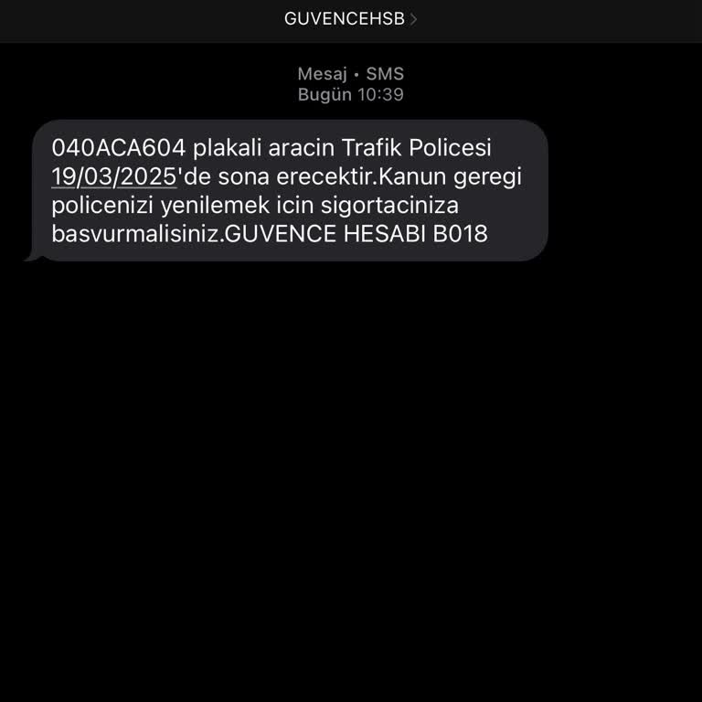 Yanlış SMS Gönderimi Ve Kişisel Bilgilerin İzinsiz Kullanımı
