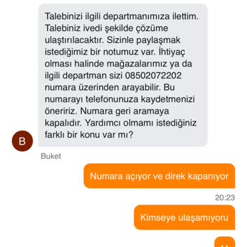 Sipariş Teslim Edilemedi Müşteri Destek Eksikliği